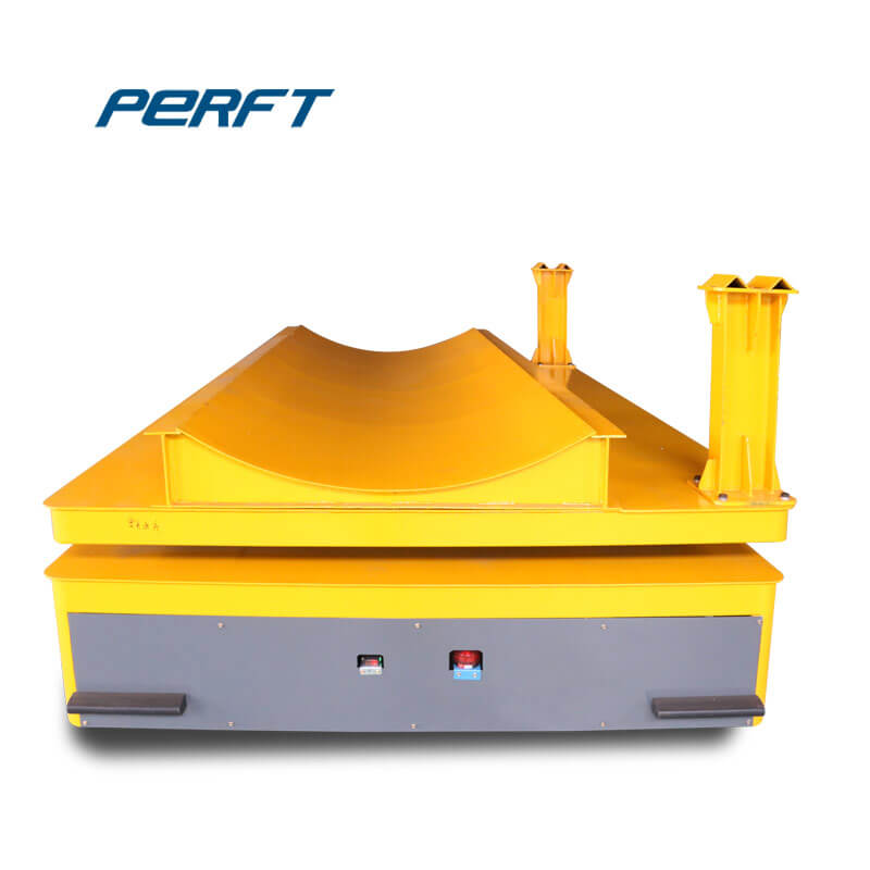 30T Rubber Wheel Free Turning Steerable Transfer Car